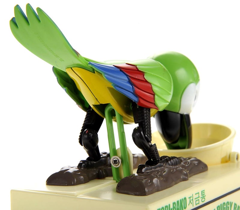 PowerTRC Parrot Coin Bank for Kids, Cute Money Bank for Boys and Girls, Savings Piggy Bank | Fun Gift for Kids and Adults - Image 4